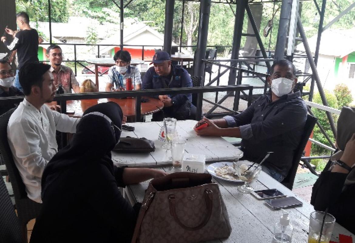 Rapat persipan pelantikan DPD MASATA Bengkulu di Sekretariat MASATA.