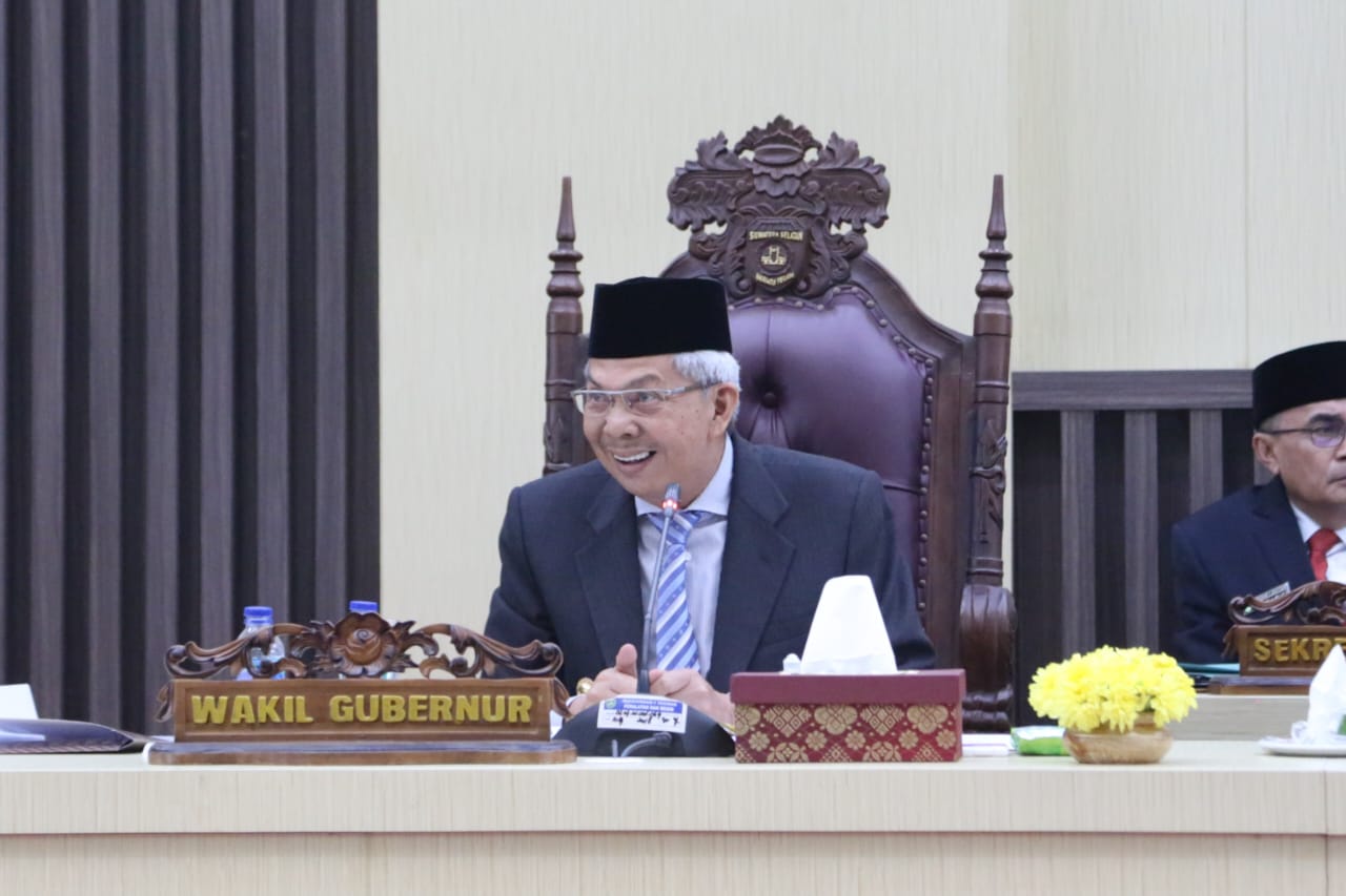 Rapat Paripurna DPRD Sumsel.