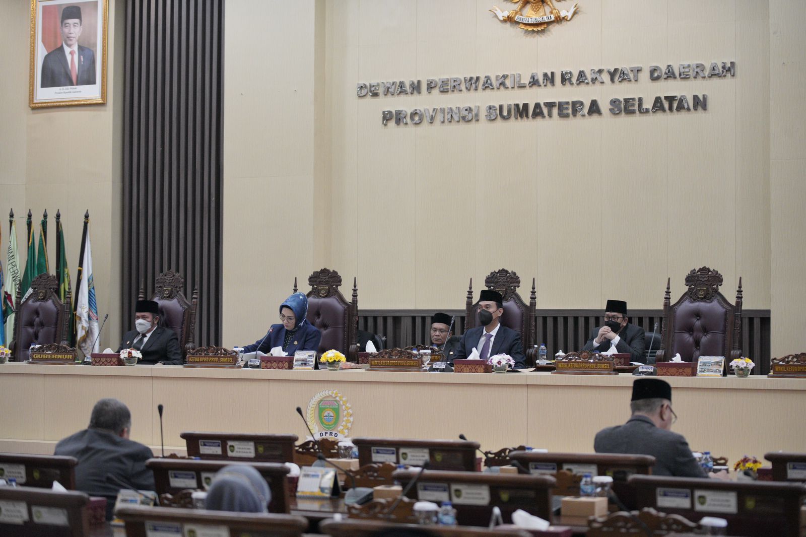 Rapat Paripurna DPRD Sumsel.