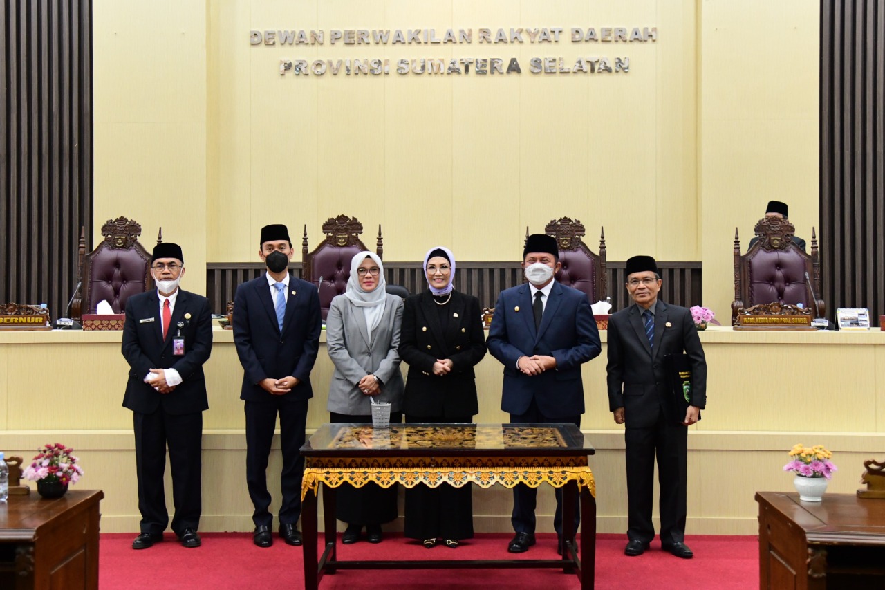 Rapat Paripurna DPRD Sumsel.