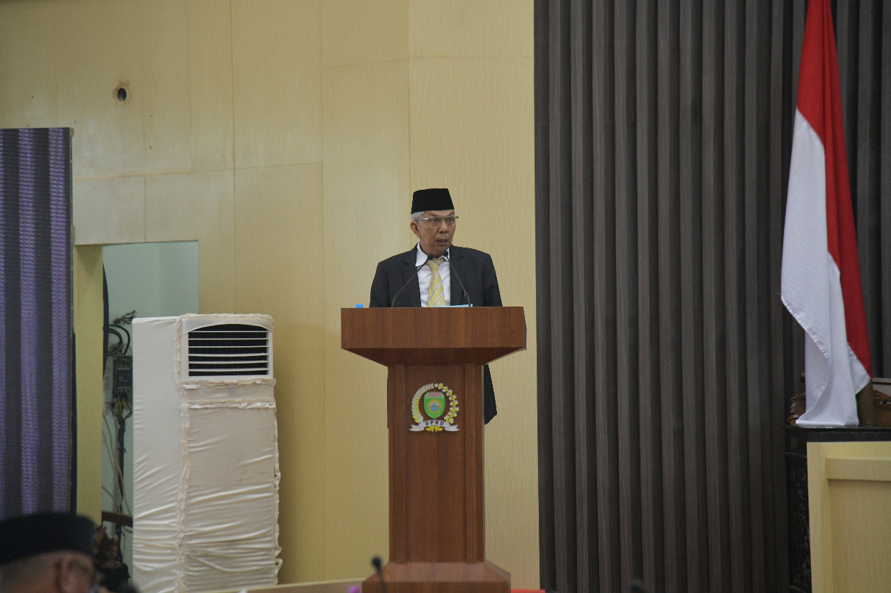 Rapat Paripurna DPRD Sumsel.
