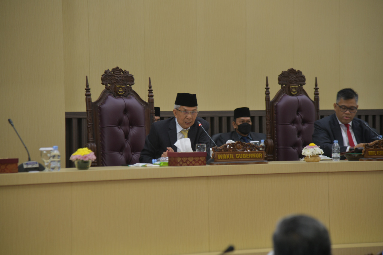 Rapat Paripurna DPRD Sumsel.