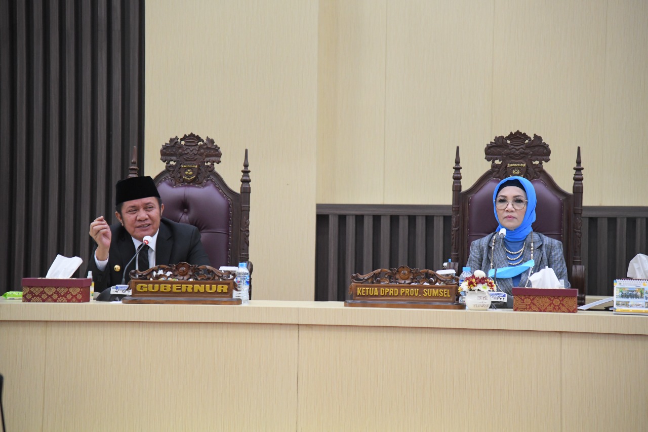 Rapat paripurna DPRD Sumsel