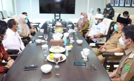 Wali Kota Helmi Siap Sinergi Dengan Kepala BPK Perwakilan Bengkulu yang Baru