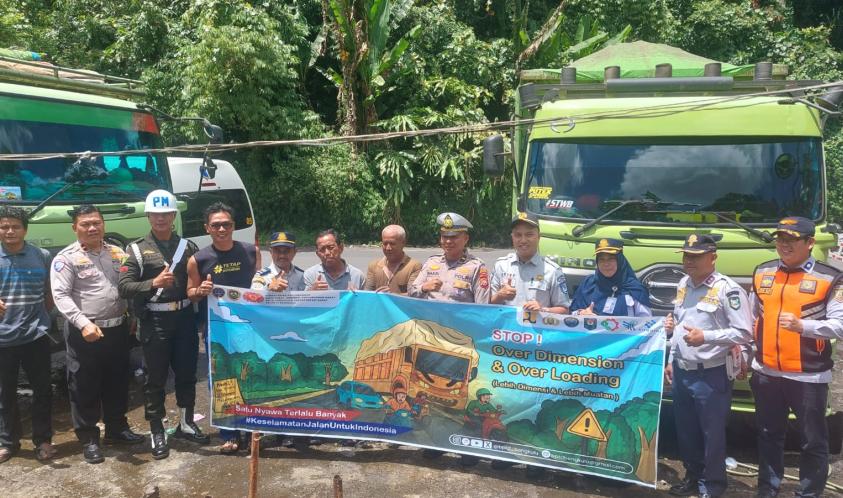 Dukung Transportasi Aman, Jasa Raharja Bengkulu Bersama Mitra Rutin Sosialisasikan ODOL di Seluruh Wilayah Provinsi Bengkulu