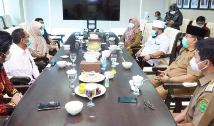 Wali Kota Helmi Siap Sinergi Dengan Kepala BPK Perwakilan Bengkulu yang Baru